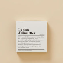 Charger l'image dans la galerie, La boîte d'allumettes classique