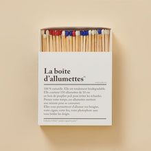 Charger l'image dans la galerie, La boîte d'allumettes classique