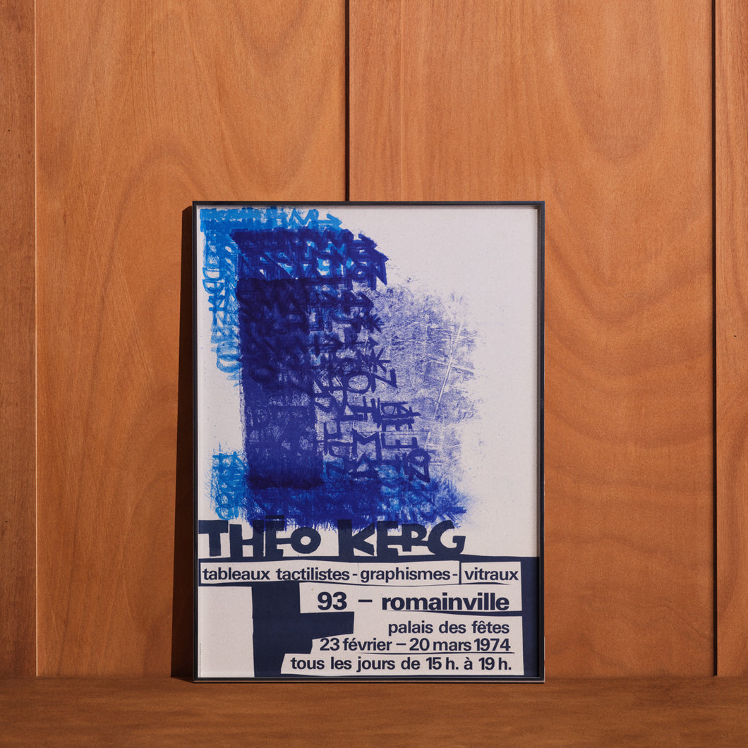 Affiche Théo Kerg (76x55cm)