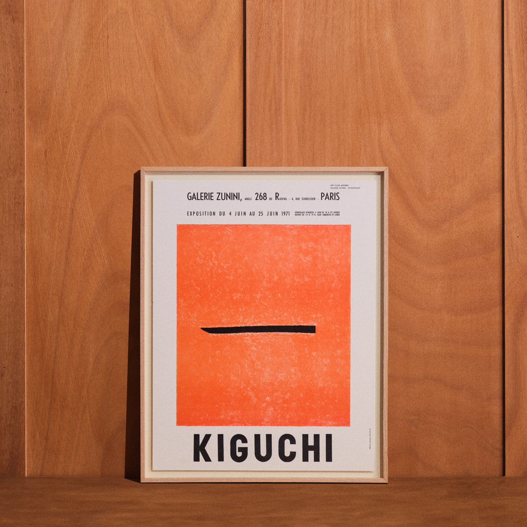 Affiche Kiguchi (65x50cm)