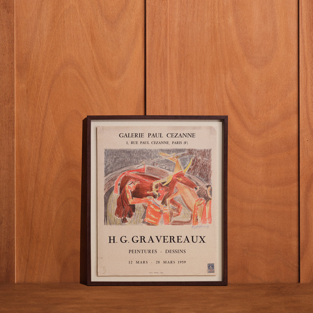 Affiche Gravereaux (56,5x45cm)