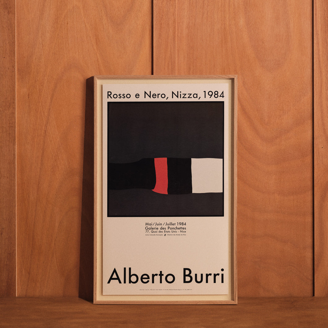 Affiche Burri (68x47cm)