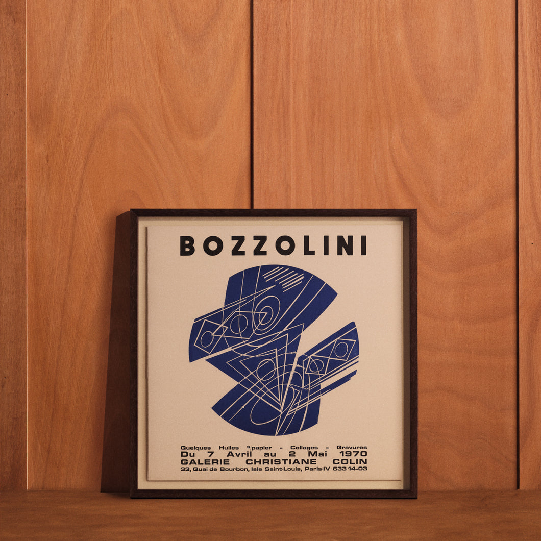 Affiche Bozzolini (50x50cm)