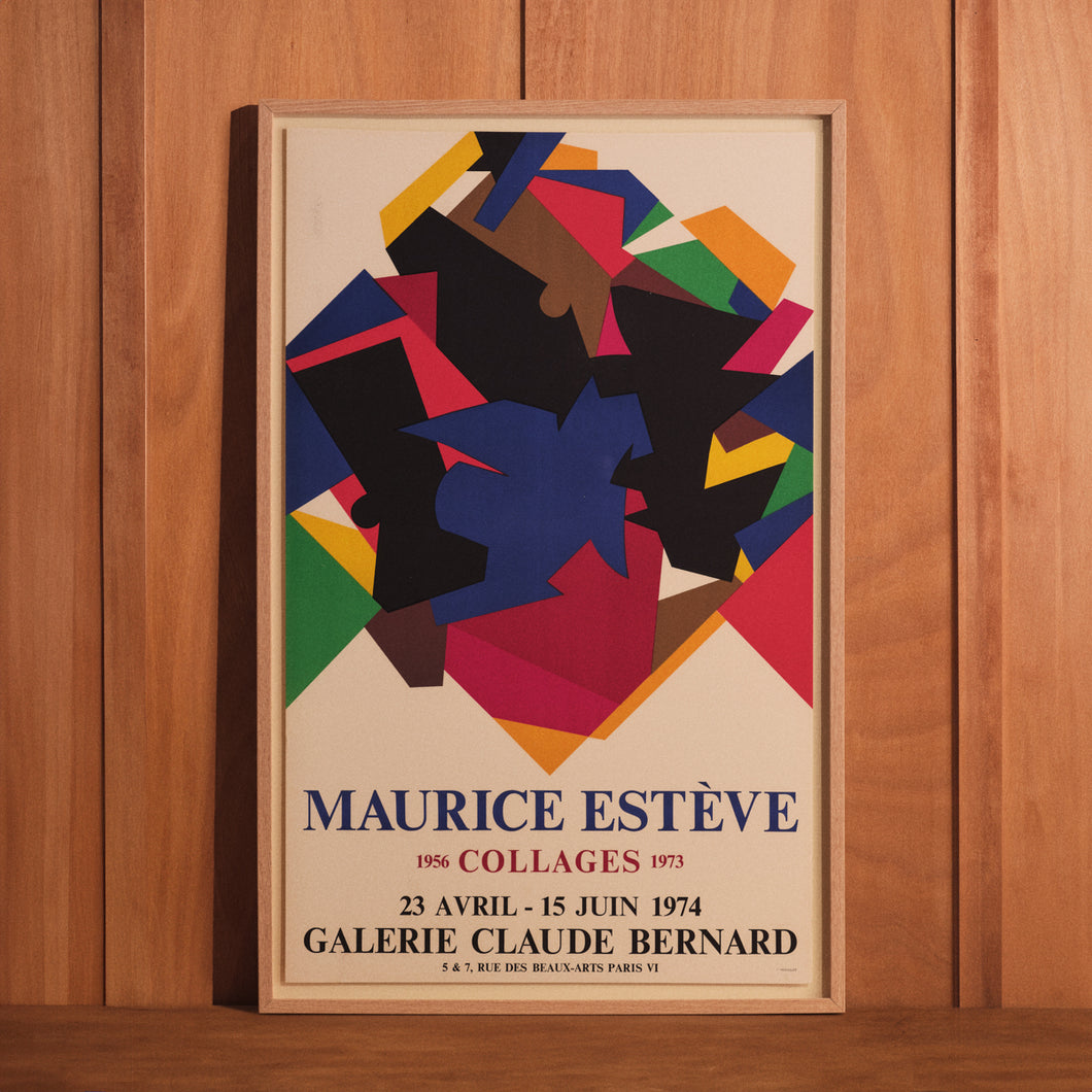 Affiche Maurice Estève (58,2x91,5cm)