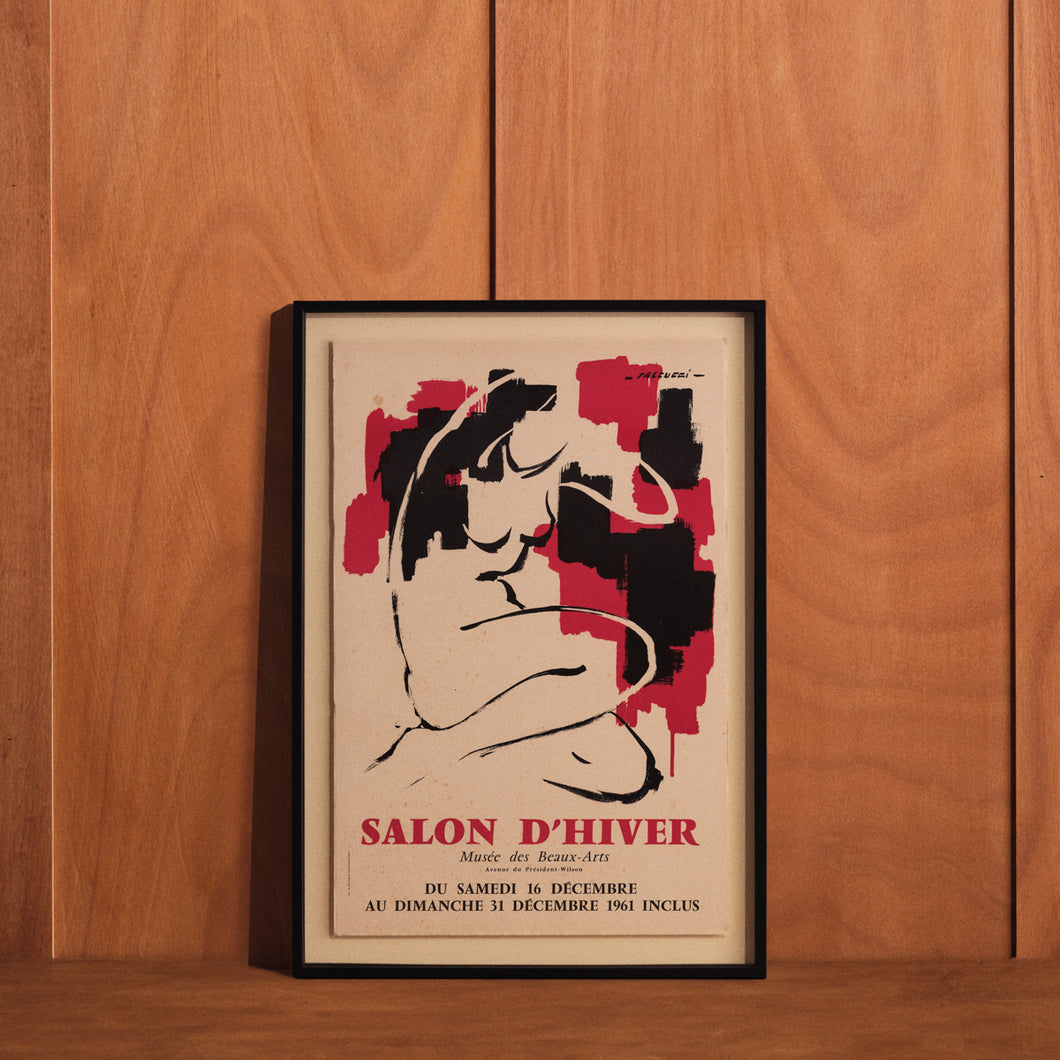 Affiche Robert Falcucci - Salon d'hiver (44x62cm)