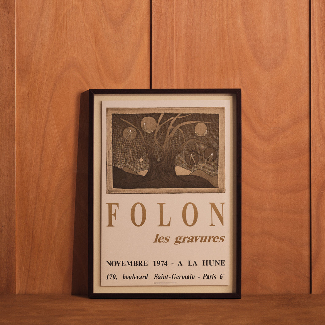 Affiche Folon (45x65cm)