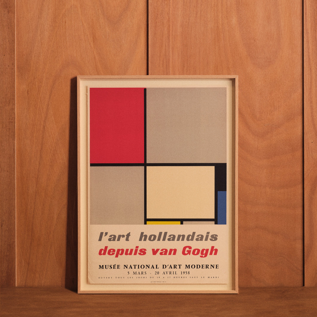 Affiche Mondrian (52x73cm)