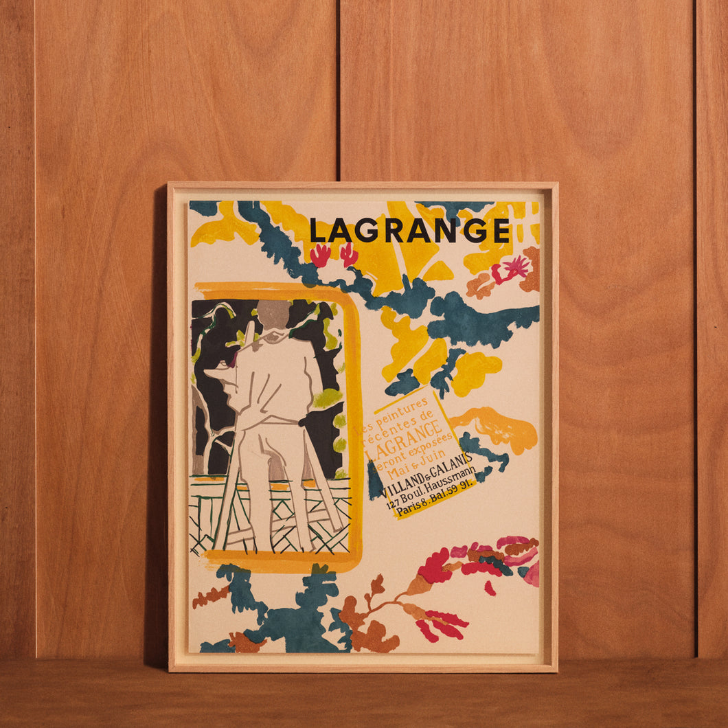 Affiche Lagrange 1963 (50,5x64,6cm)