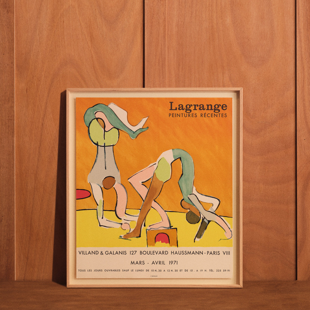 Affiche Lagrange 1971 (52x60,5cm)