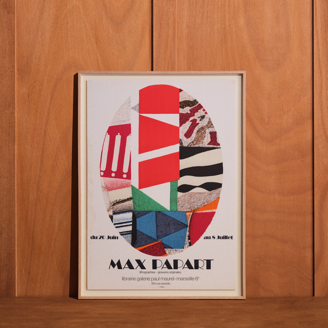 Affiche Max Papart (77x54cm)