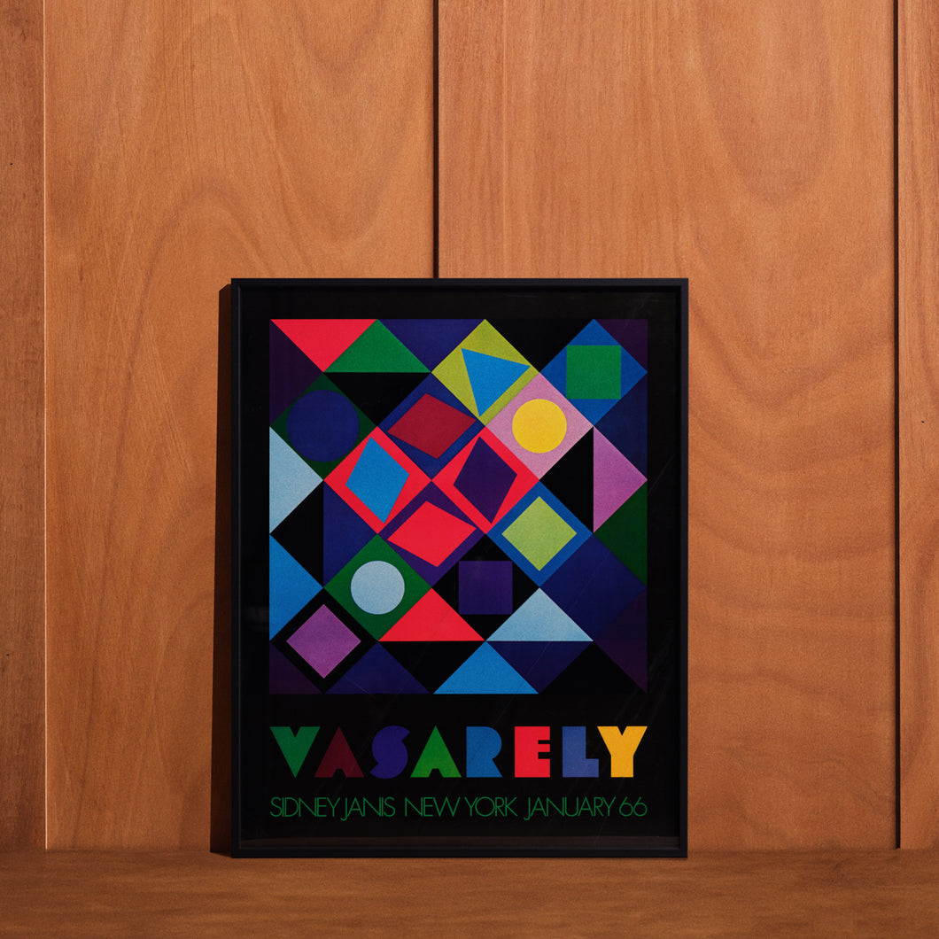 Affiche Vasarely (72x56cm)