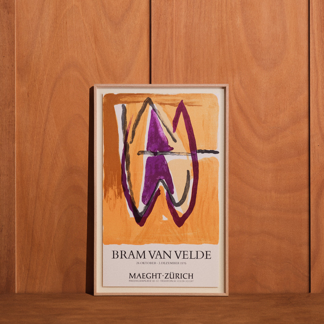 Affiche Bram Van Velde (71x43cm)