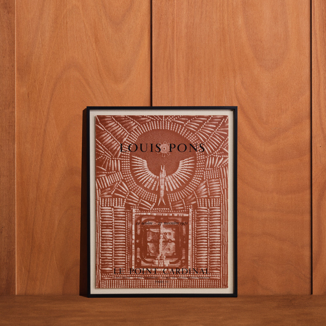 Affiche Louis Pons (62,5x48cm)