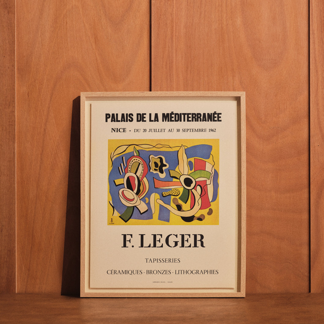 Affiche Fernand Léger (49 x 62,2 cm)