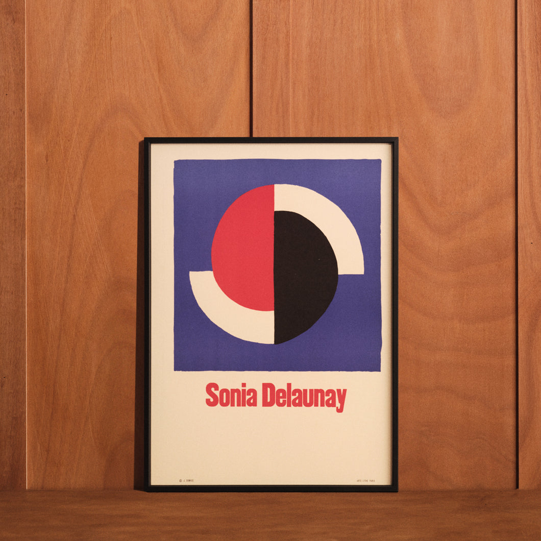 Affiche Sonia Delaunay  (64x46cm)