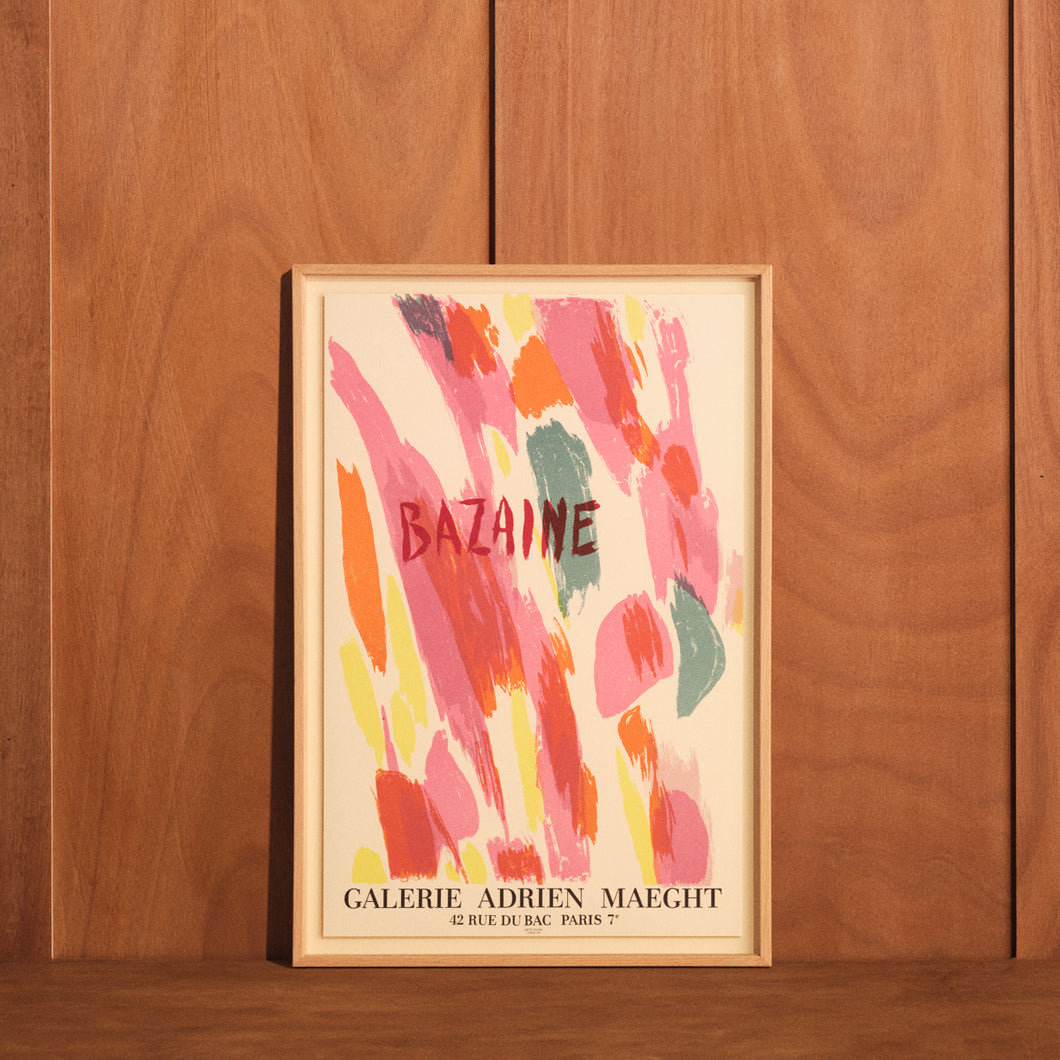Affiche Bazaine (46x67 cm)