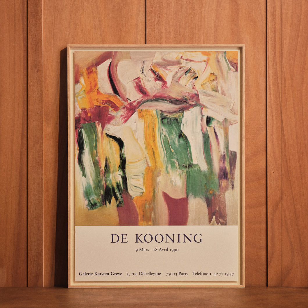 Affiche de Kooning (71 x 98 cm)