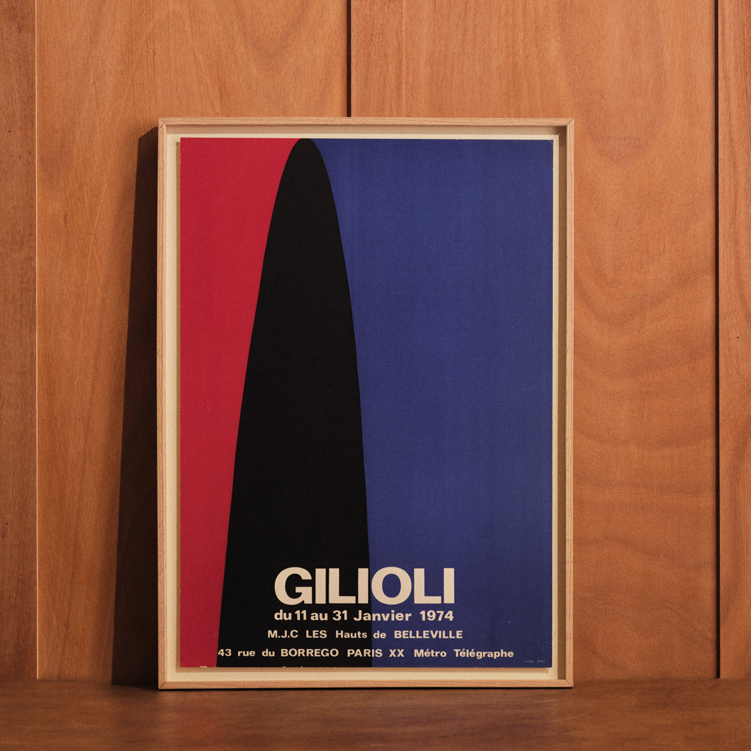 Affiche Gilioli (54 x 75 cm)