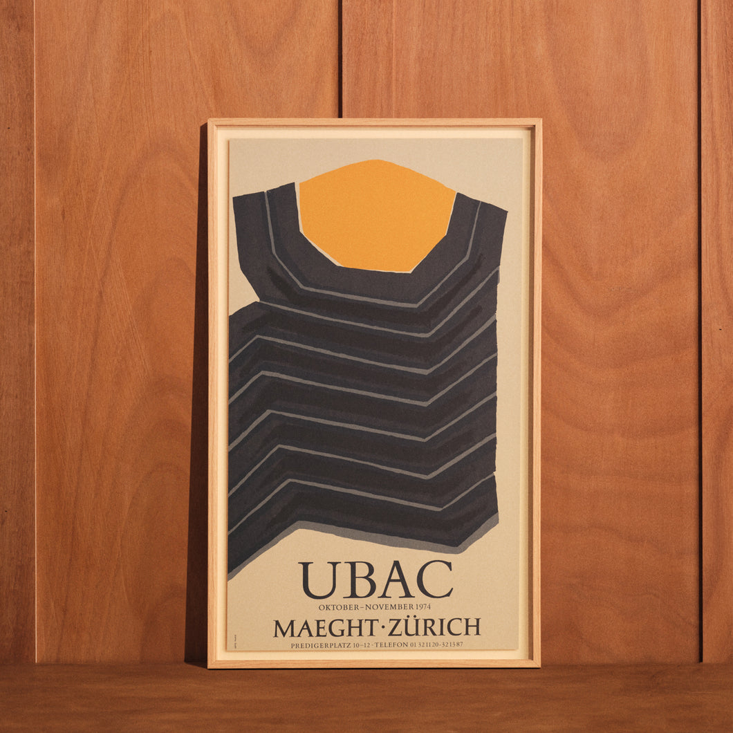 Affiche Ubac (70x4cm)