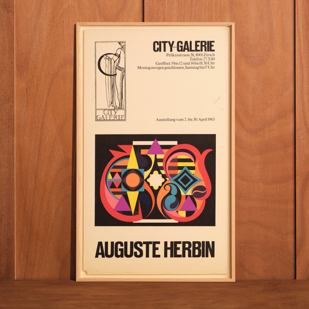 Affiche Auguste Herbin 47x80 cm